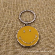 Chaveiro do sorriso do projeto da forma com preço barato (KQ-18)